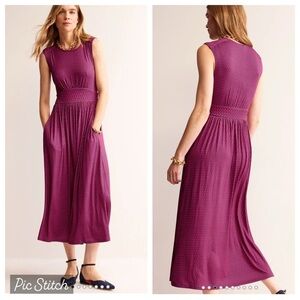 Boden Purple Maxi Dress